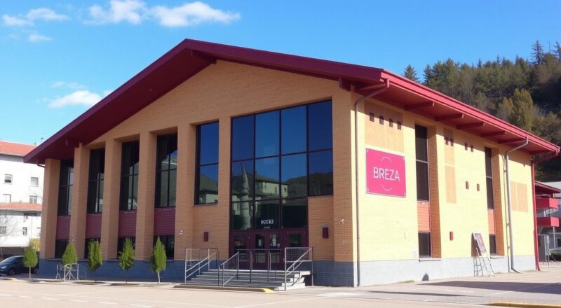 sportska hala breza gornji milanovac sportska hala breza gornji milanovac